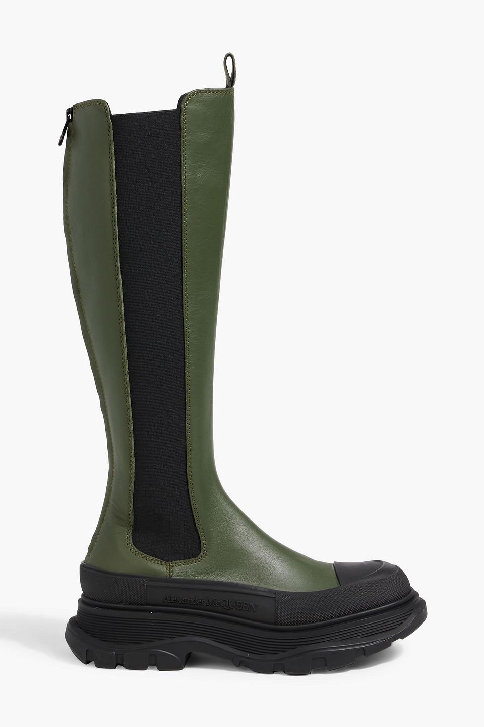 McQueen Knee-high boots for Women Online Sale up to 51% off Lyst