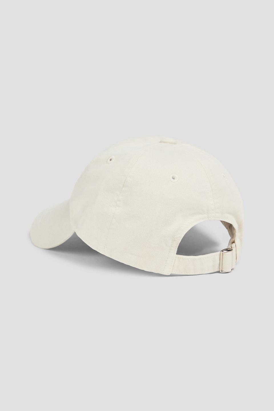 TOTEME Cotton-Gabardine Baseball Cap in White Lyst UK