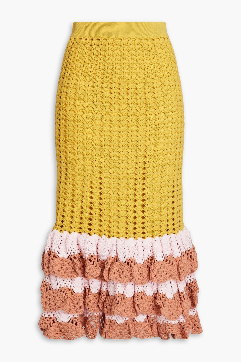 スカート ZIMMERMANN Women Skirts 2163SR251YFL Yellow ZIMMERMANN: Skirt woman - Yellow | Zimmermann skirt