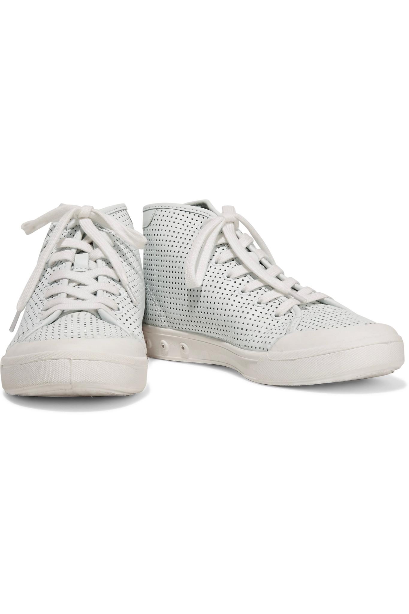 rag and bone perforated sneakers