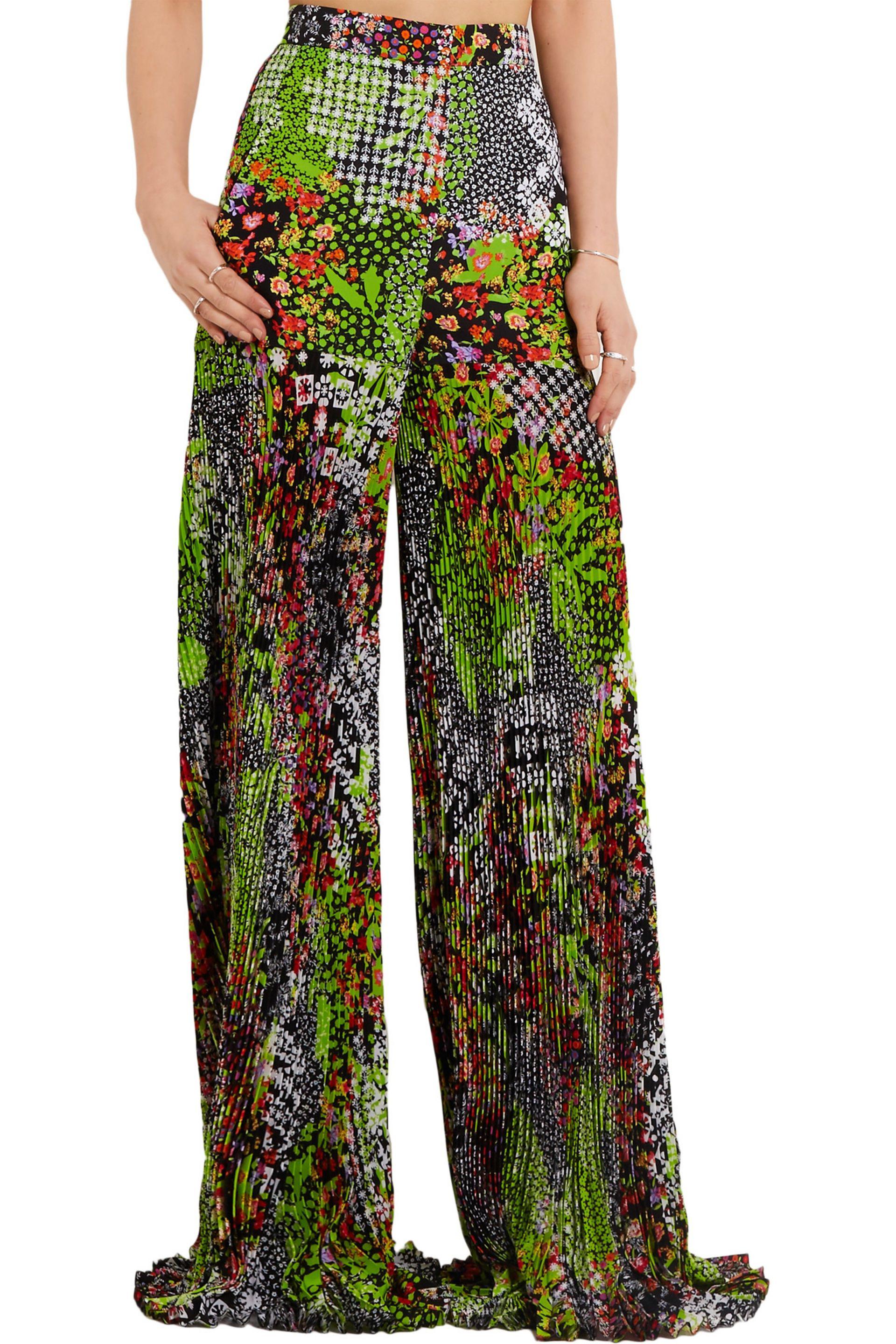 Versace floral pants Clearance