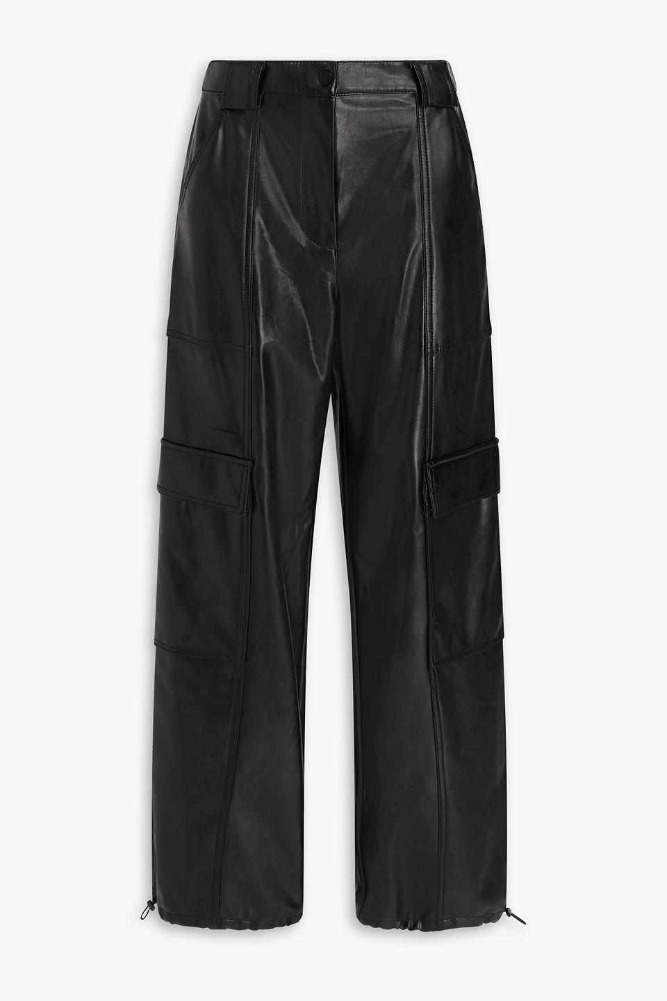 Jonathan Simkhai Luxe Cargo Pants in Black Lyst UK