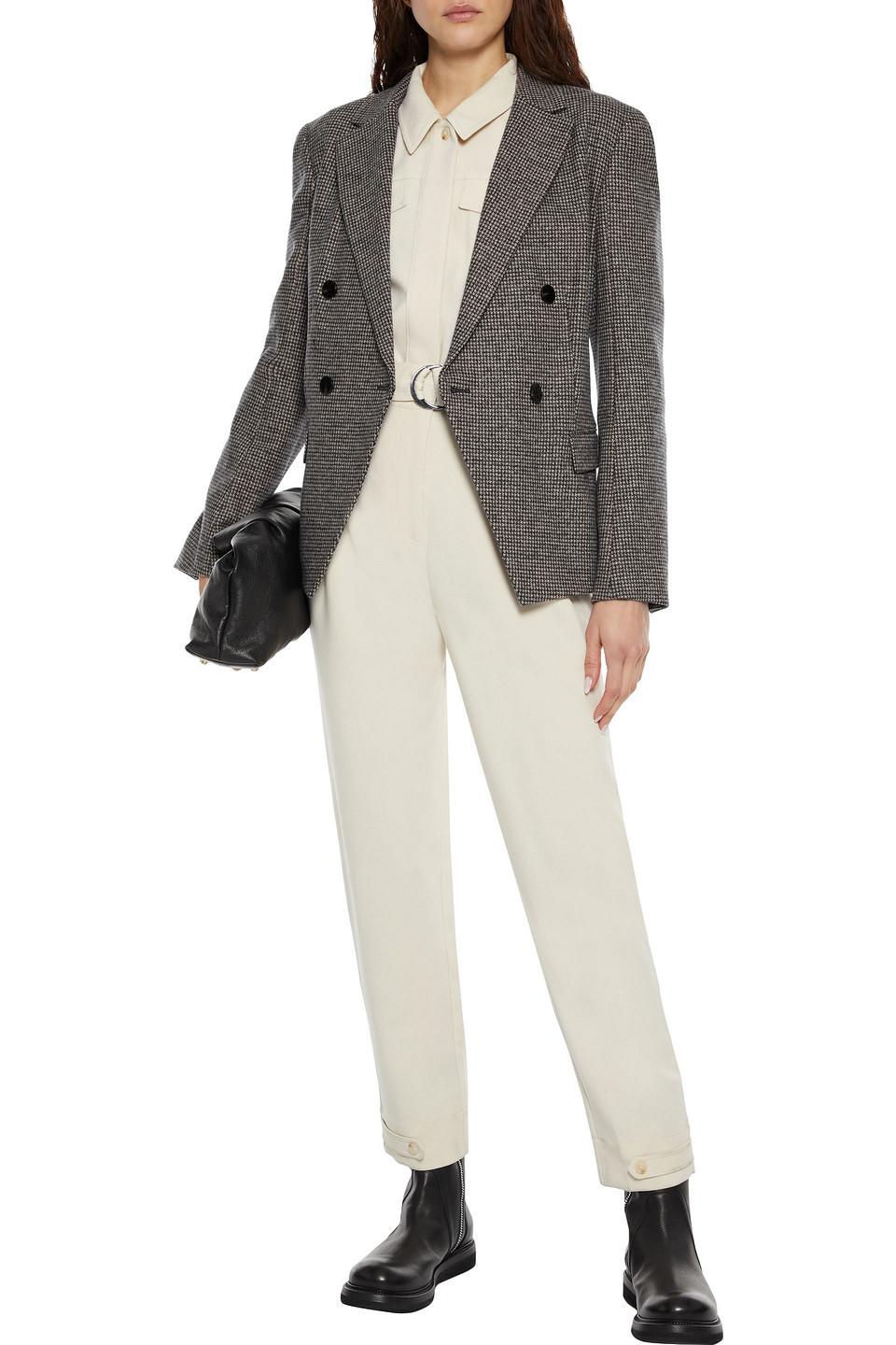 theory houndstooth blazer