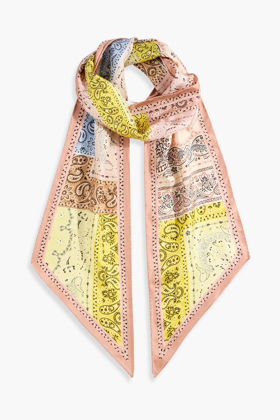 【ZIMMERMANN】COCO SCARF TIE 1PC Zimmermann COCO SCARF TIE 1PC | REVERSIBLE