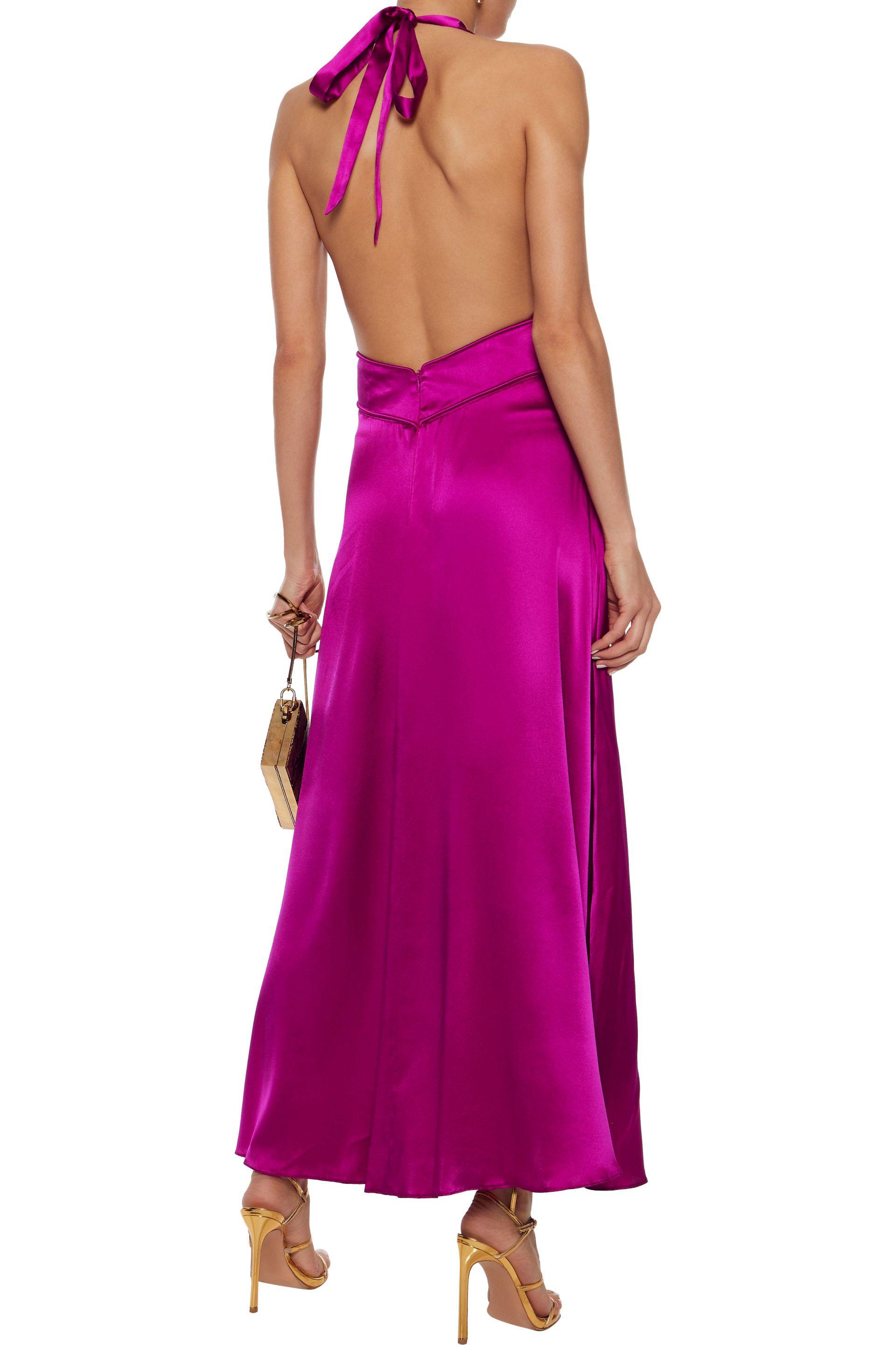 maje purple dress