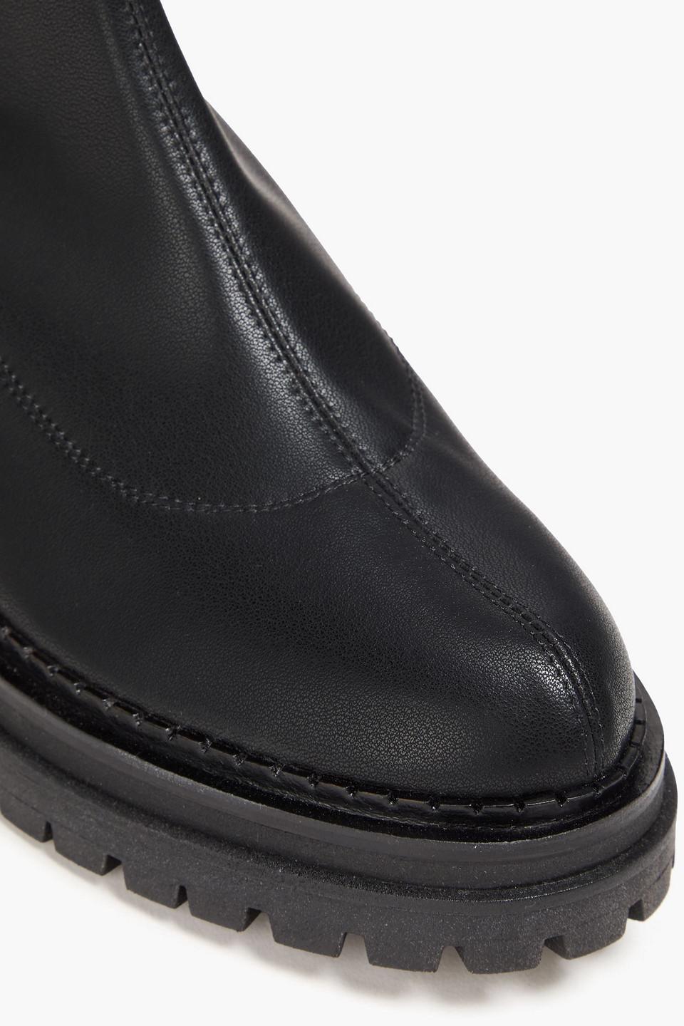 Sergio Rossi Glove Sock Boots in Black | Lyst UK