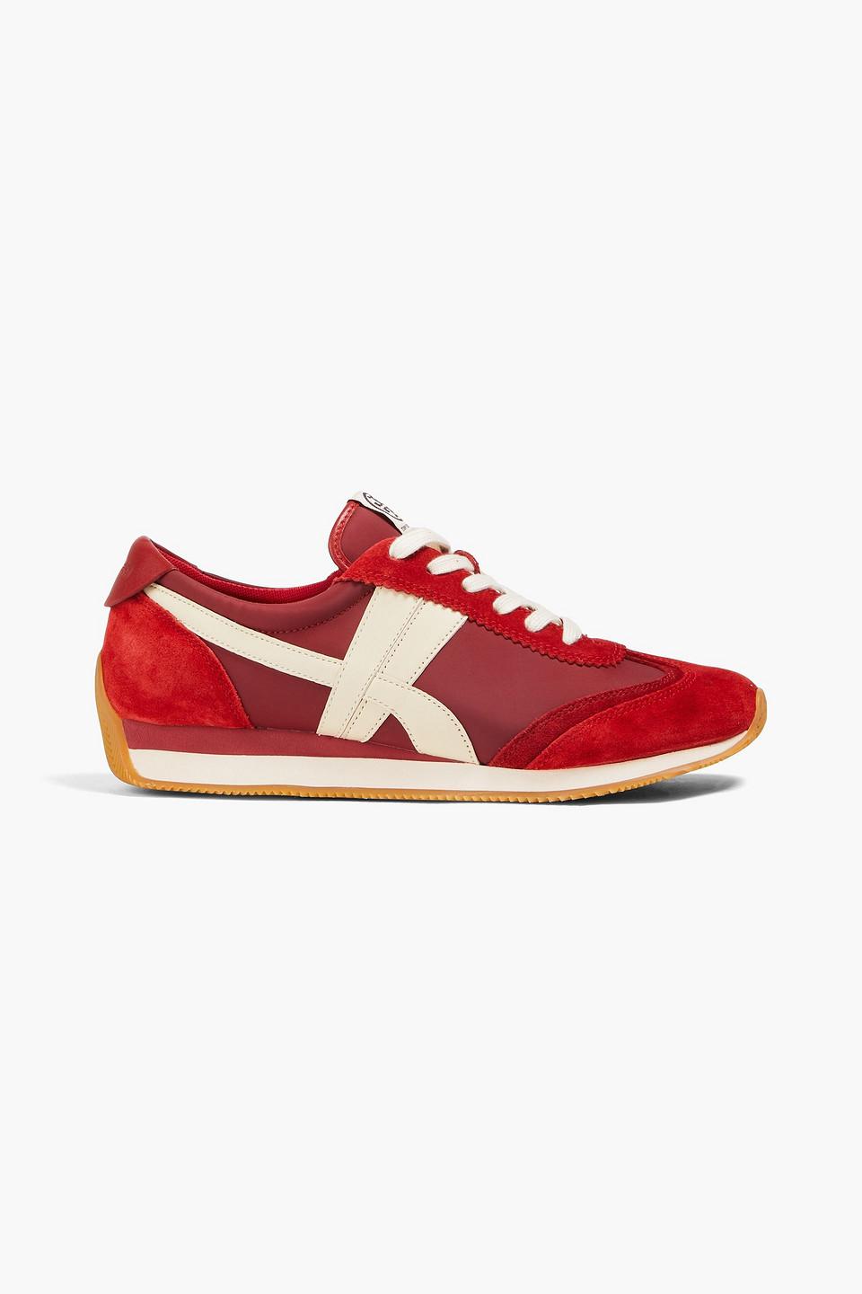 Sneakers Tory Burch Outnet Uk Tory Burch Shell Suede Sneakers In