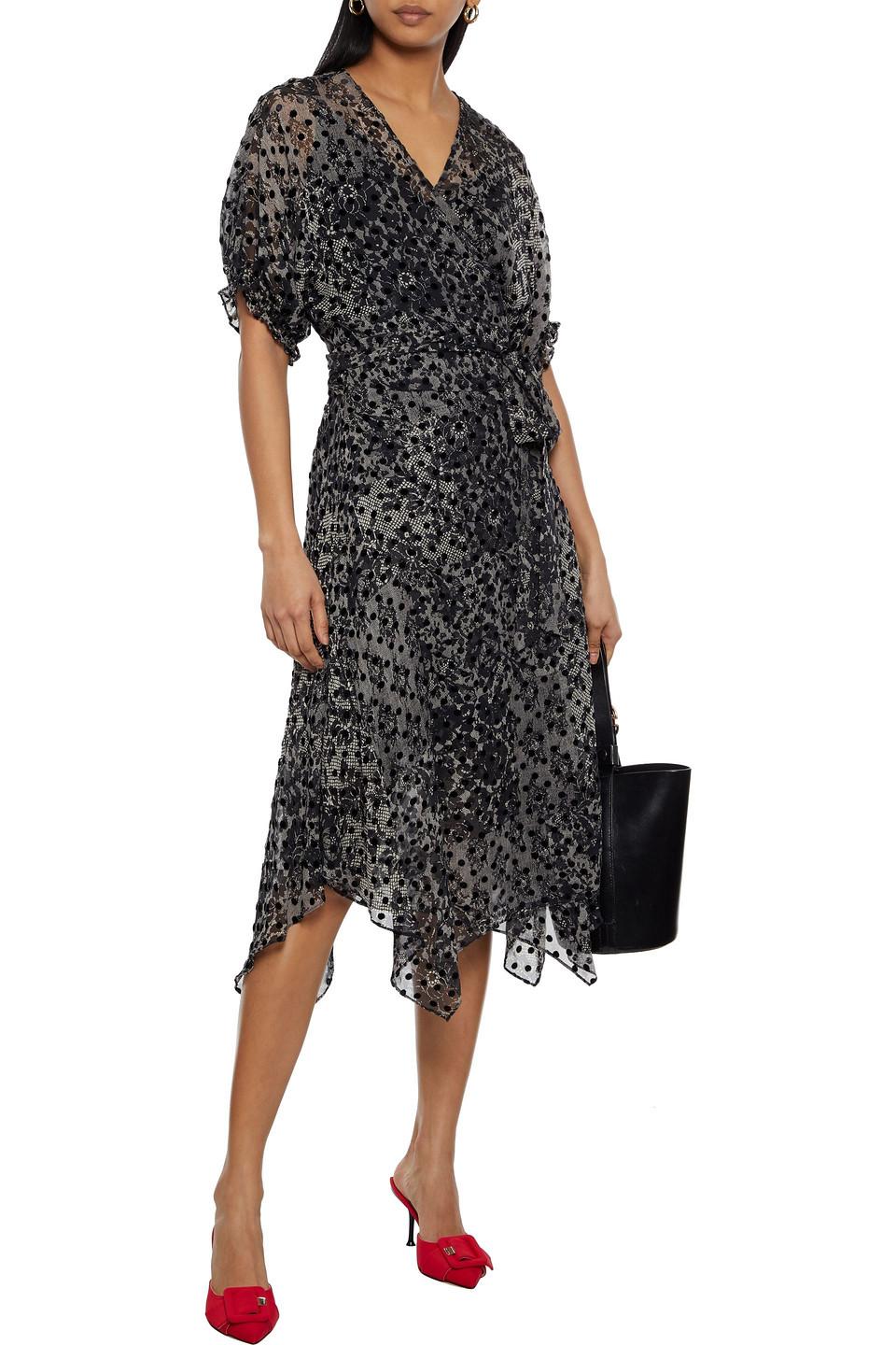 Diane von Furstenberg Katherine Flocked 