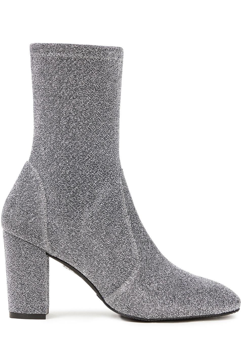 stuart weitzman sequin boots