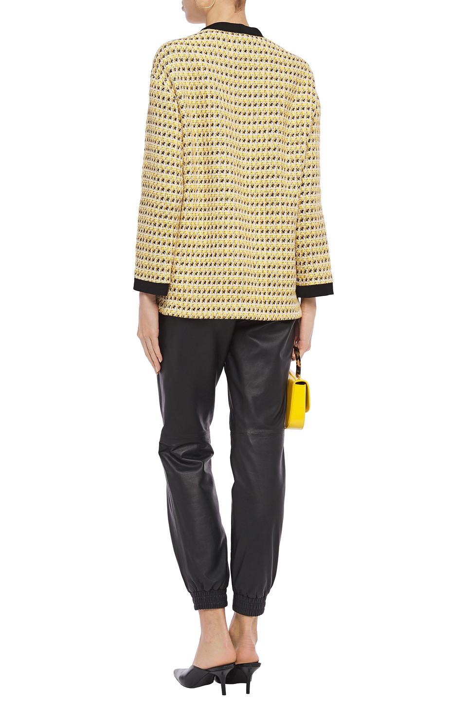 Maje Visidore Cotton-blend Tweed Jacket 