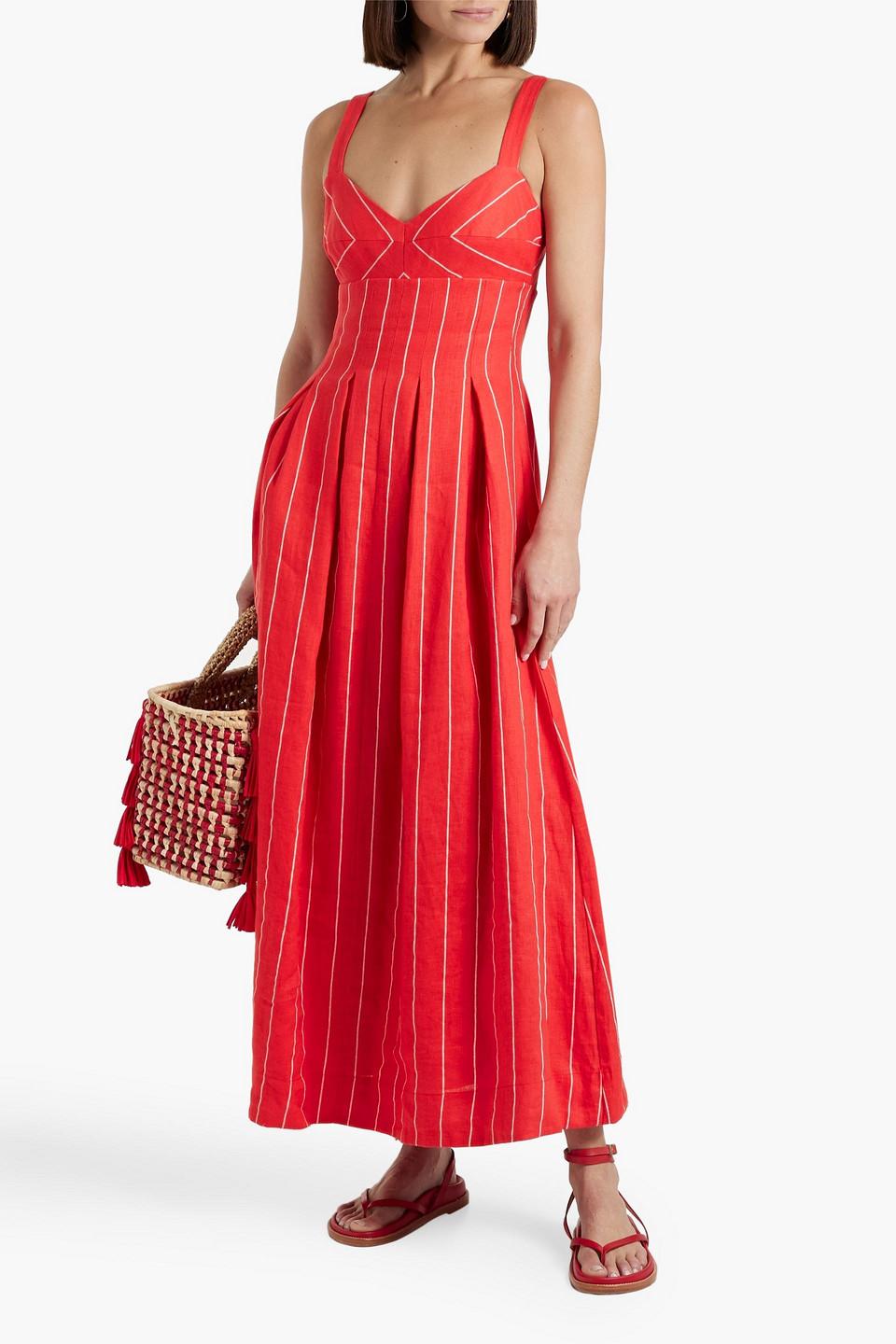 chinese dress ladies Sleeveless Drop Waist Off Shoulder Tank Dress - Selene Dress main image 0