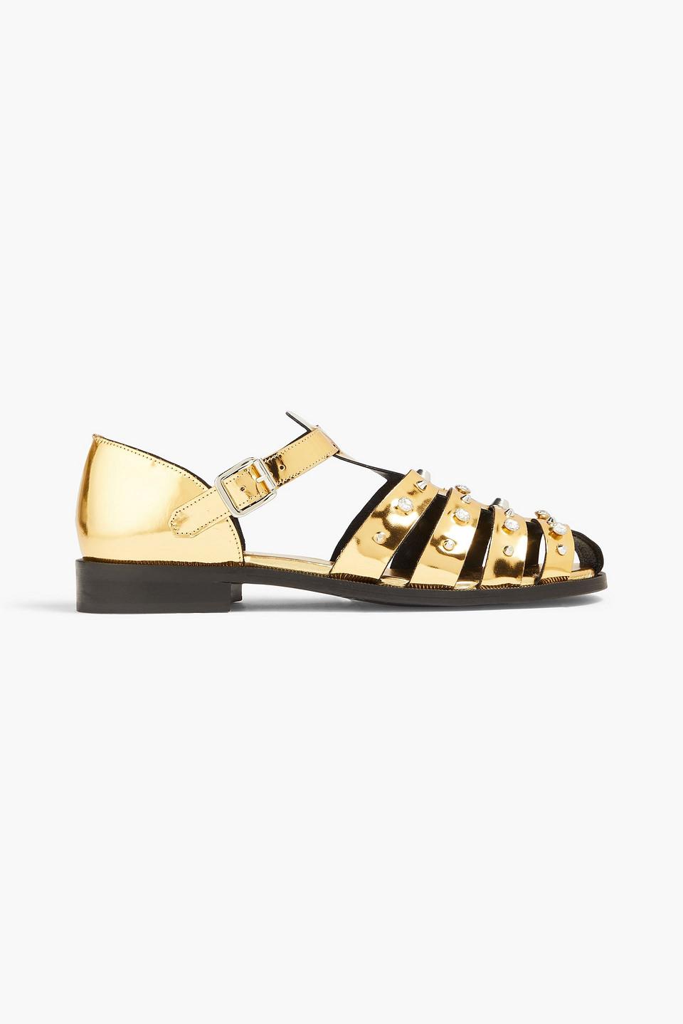 Sandro Sandale in Mettallic Lyst DE