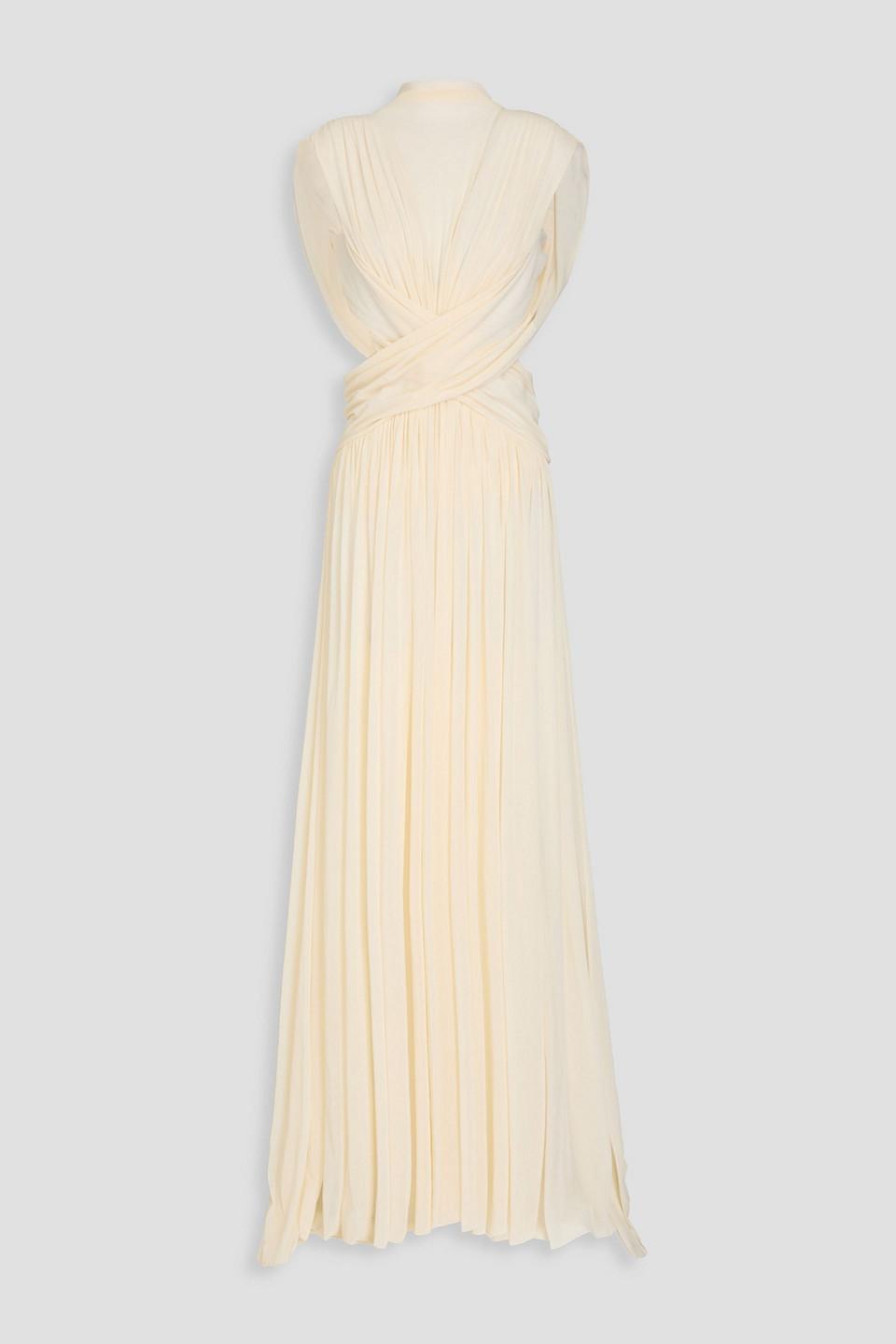 ワンピース PHILOSOPHY DI LORENZO SERAFINI Woman Dress White 04450735 Philosophy Di Lorenzo Serafini Cotton Midi Dress | White