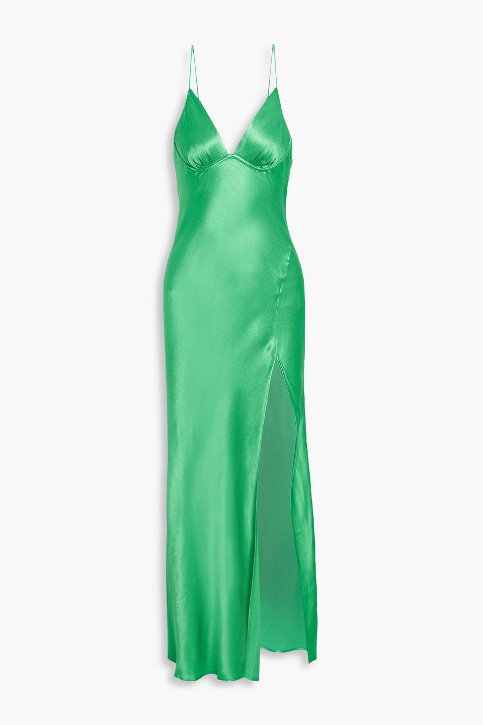 drop waist maxi dress green Bec + Bridge | Anniston Dress - Olive main image 1