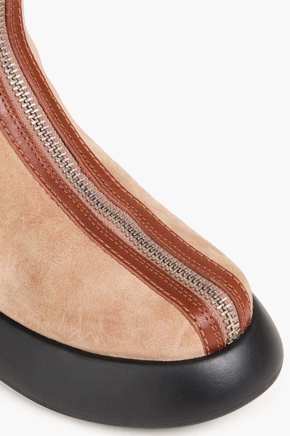 Mercer Phillip Lim Boots Sale Phillip Lim Mercer Zip-detailed