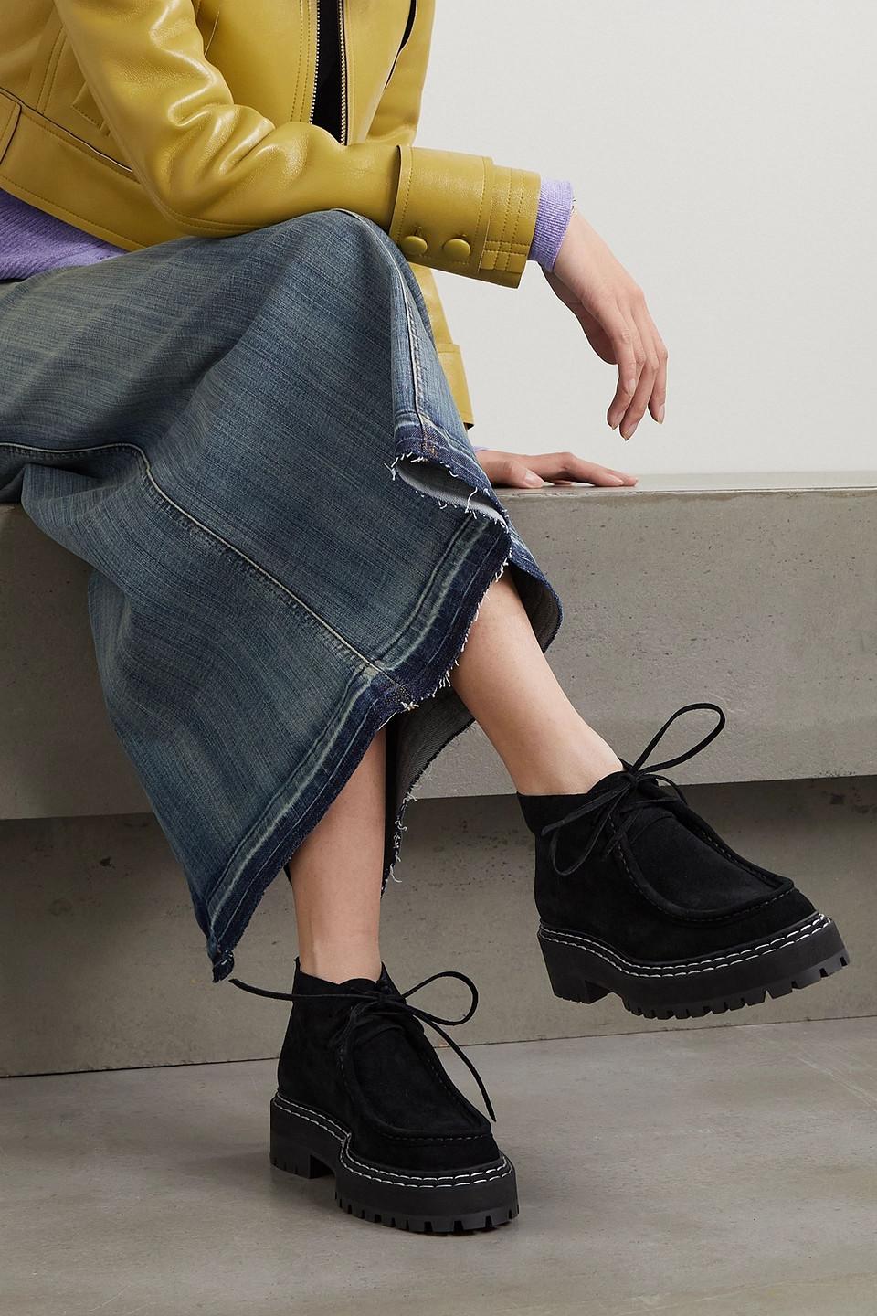 Proenza schouler platform boots hotsell