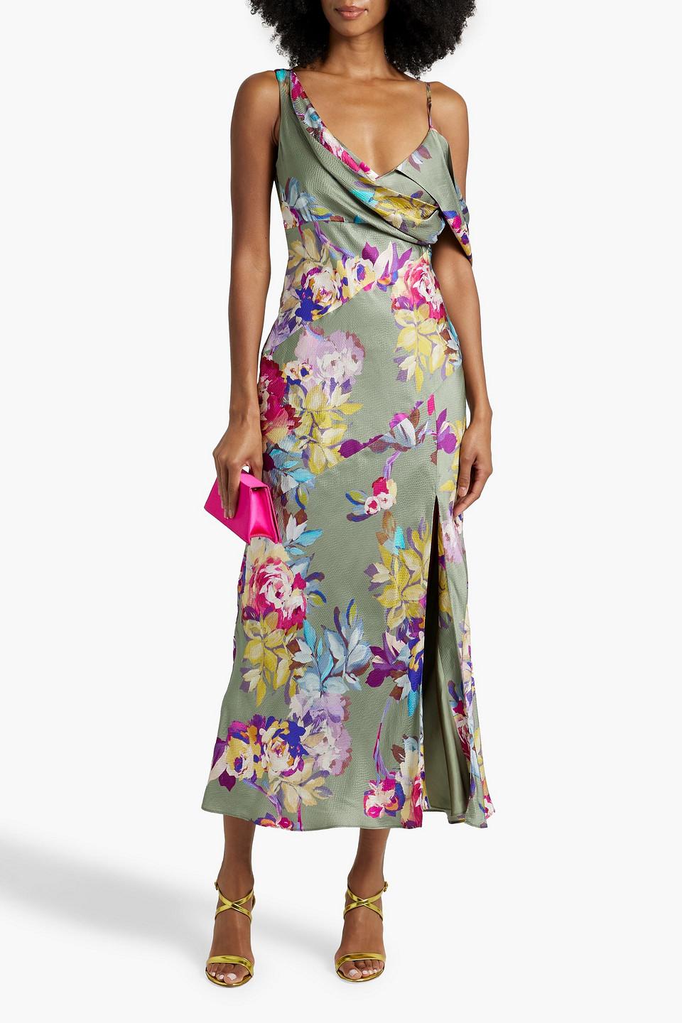 plus size green dress casual Plus Size Casual Green Short Sleeves Cocoon Summer Sun Maxi Dress main image 0