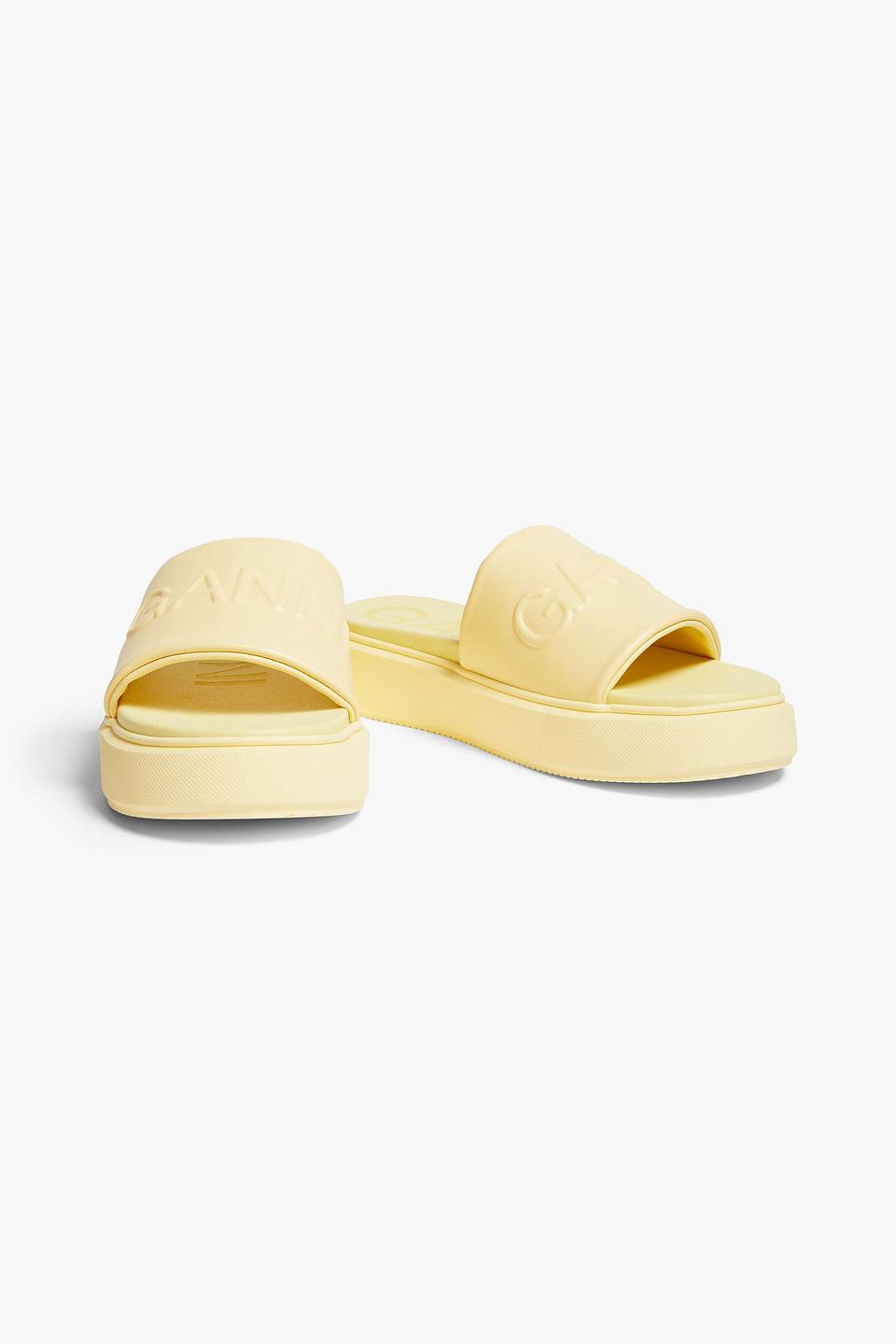 Yellow Ganni Shoes for Women | Lyst