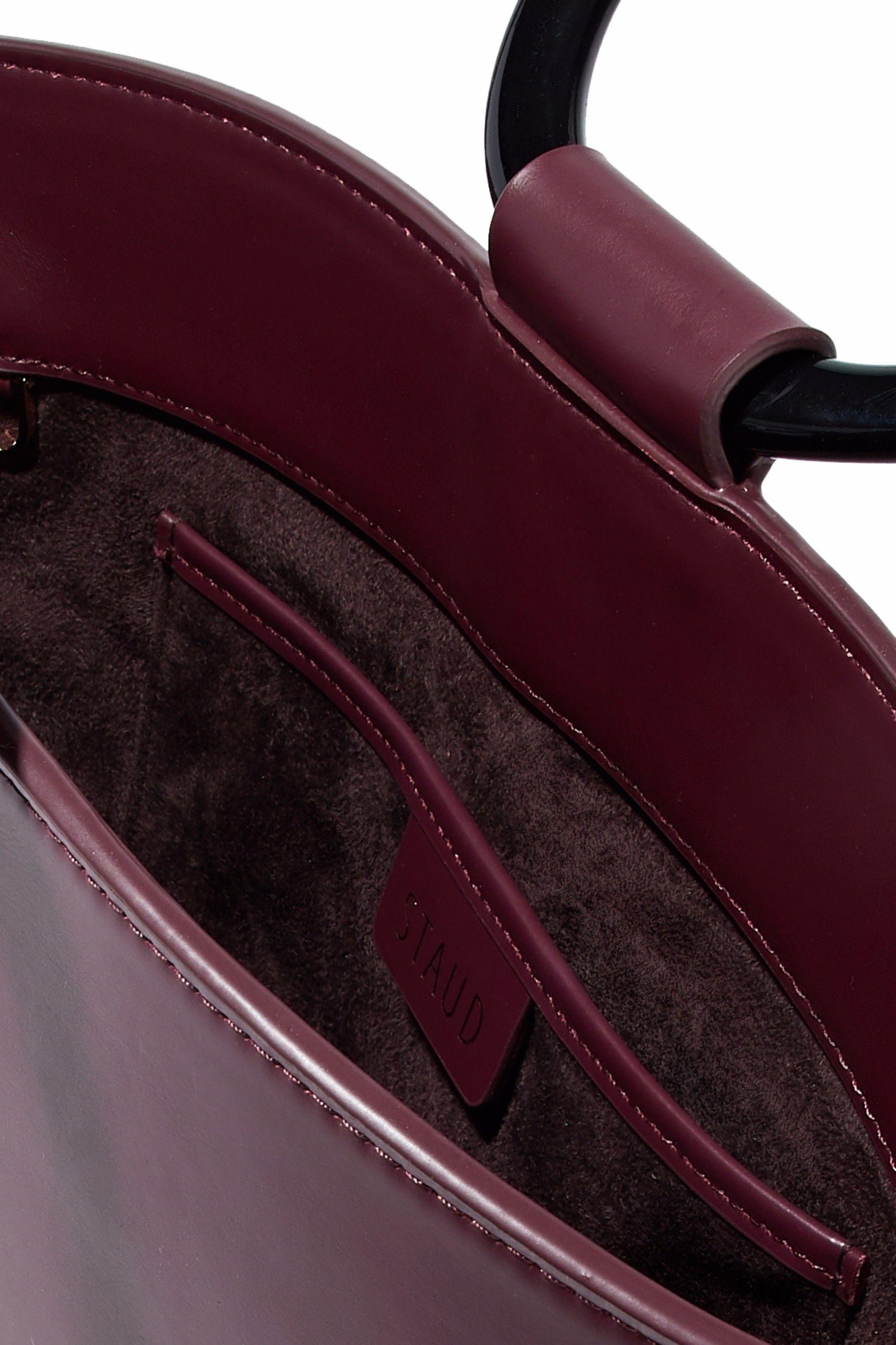 staud seberg leather shoulder bag