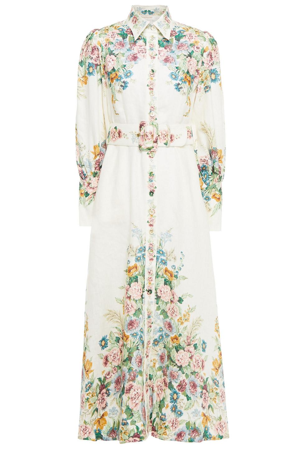 knee length dresses for ladies ZIMMERMANN