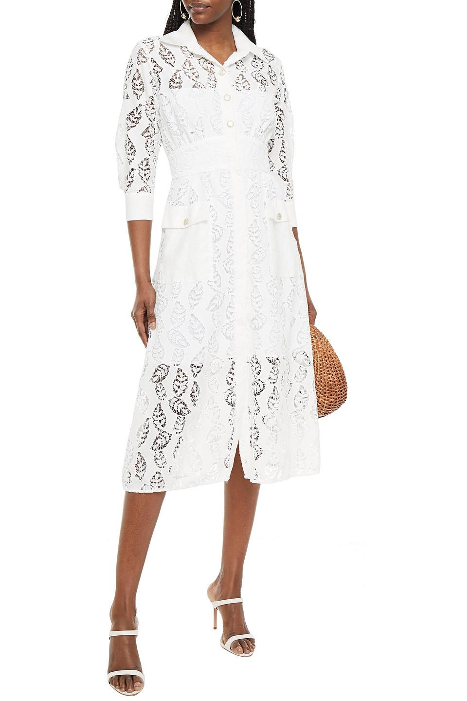 Sandro broderie anglaise clearance dress