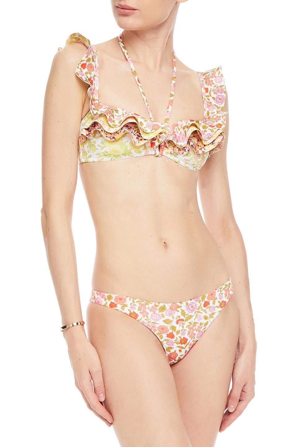 ビキニ ZIMMERMANN Women Swimsuit 4620WSS252 CREBU WHITE Zimmermann Beachwear for Women | Mytheresa
