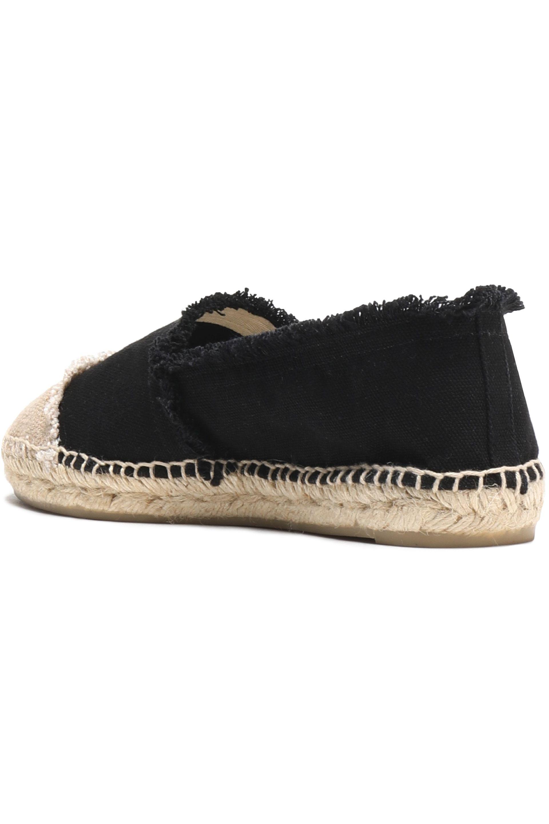 frayed espadrilles