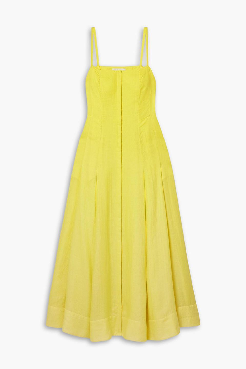 gold dress knit Mabeline Metallic Knit Maxi Dress main image 1
