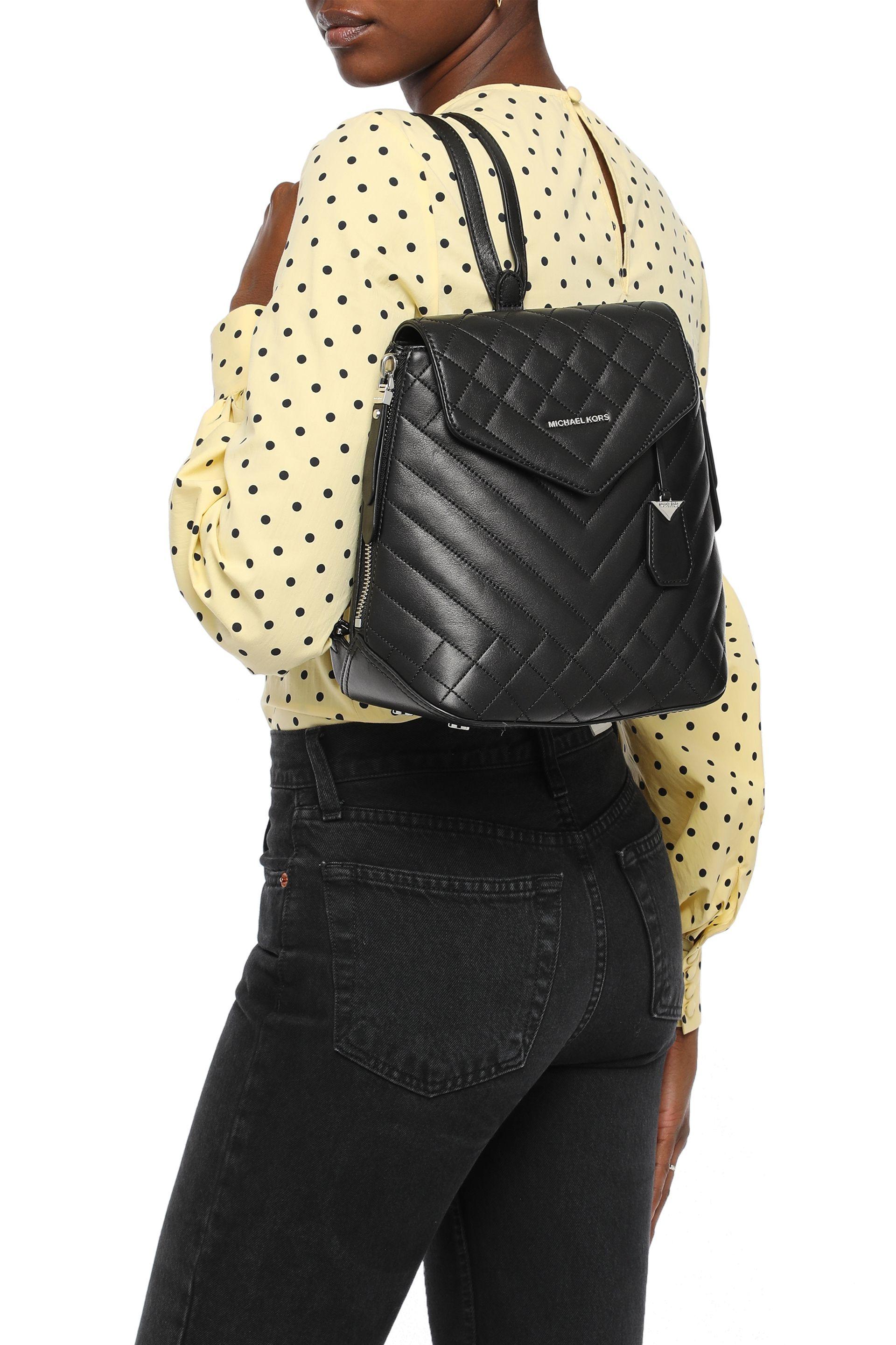 blakely medium quilted leather backpack