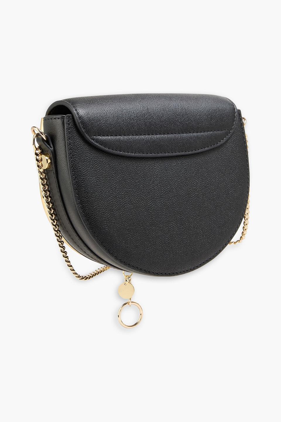 See By Chloé Mara Textured-leather Cross-body Bag in Black Lyst UK
