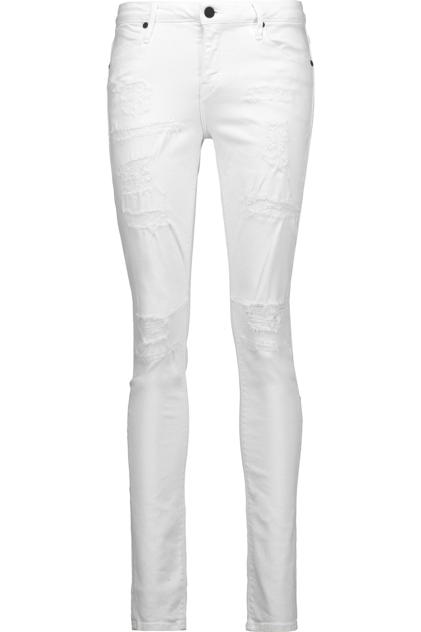 White skinny leg jeans Find the perfect pair of women's jeans at Gap. We have a variety of styles like wide leg jeans, stretch jeans, skinny jeans and straight leg jeans.