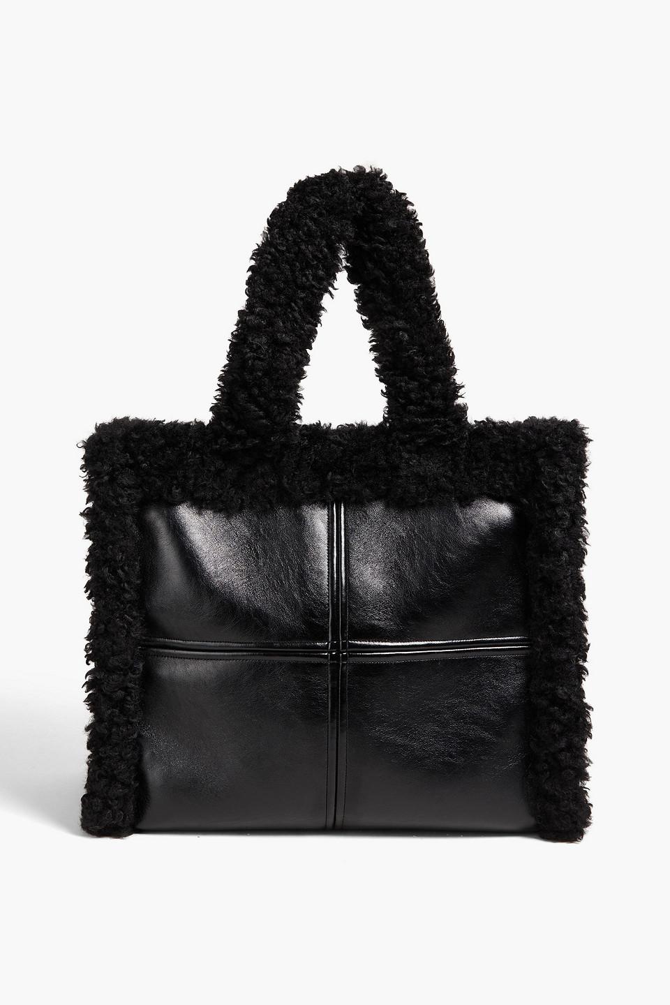 Stand shearling bag hotsell