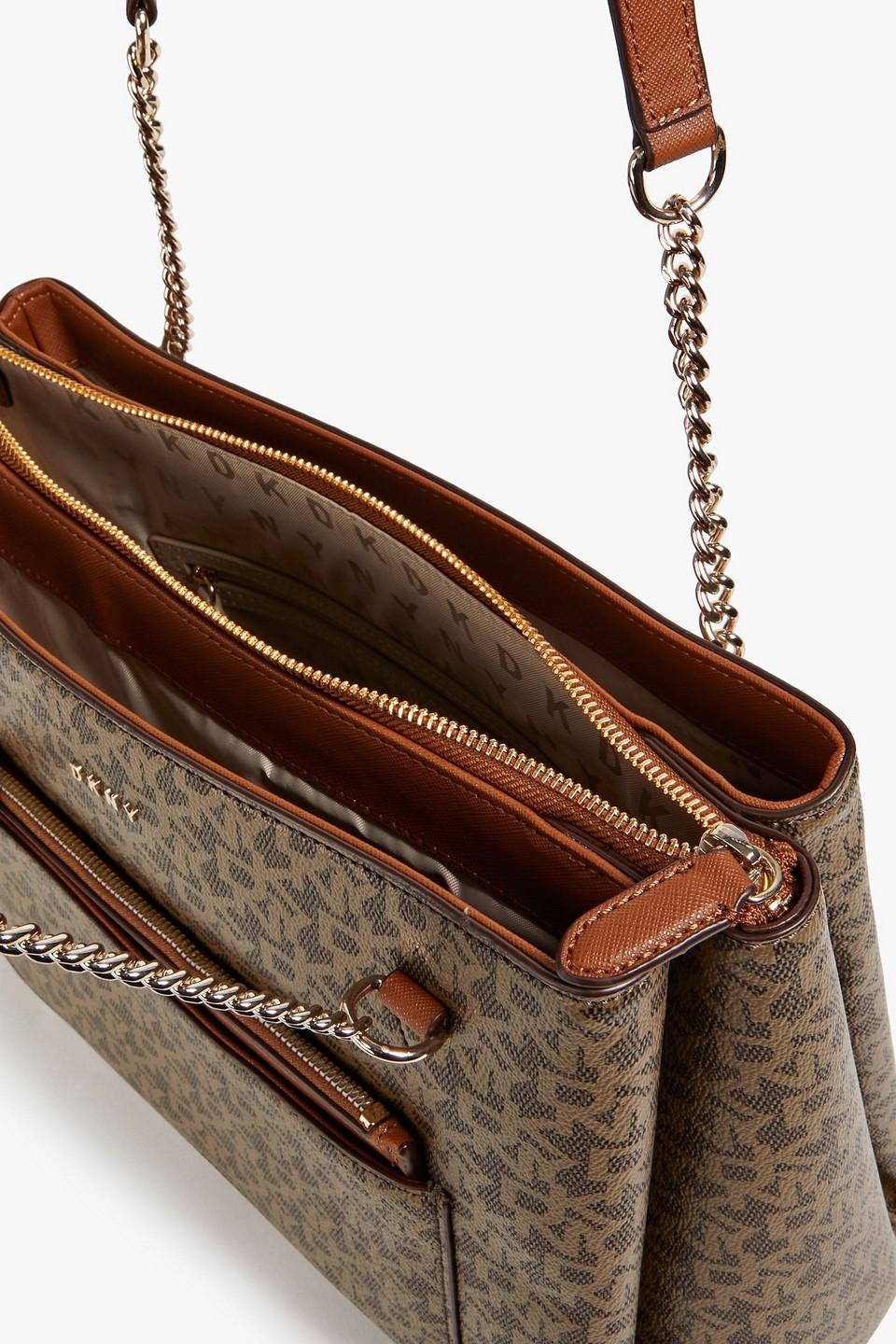 Dkny pebbled leather shoulder bag hotsell