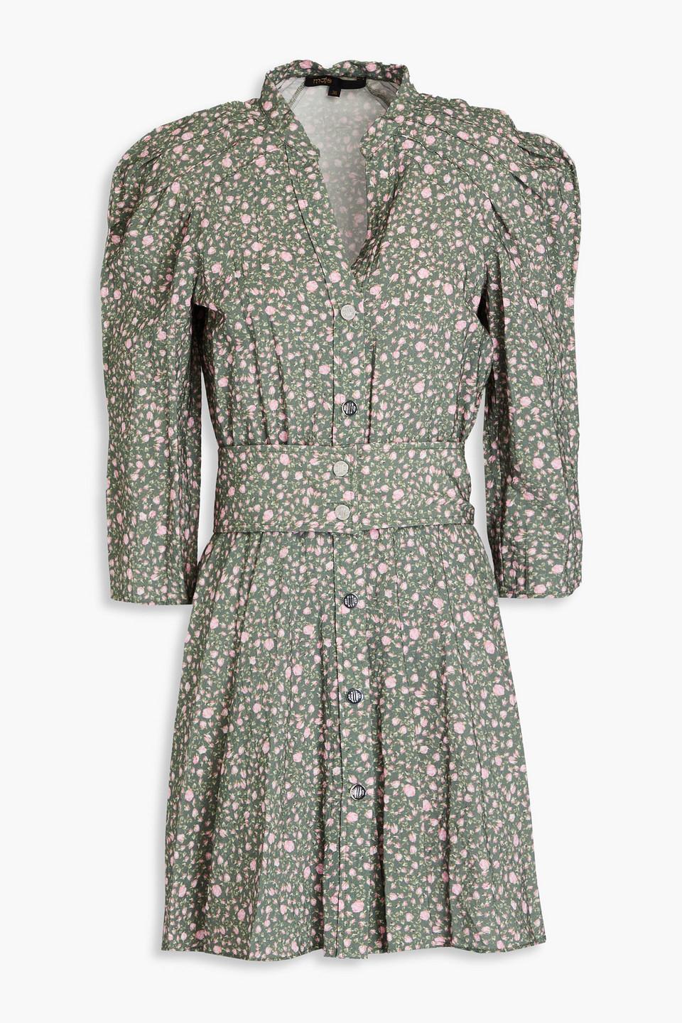 green emerald velvet dress Beth Tweed Mini Dress / Pastel Green | Meshki