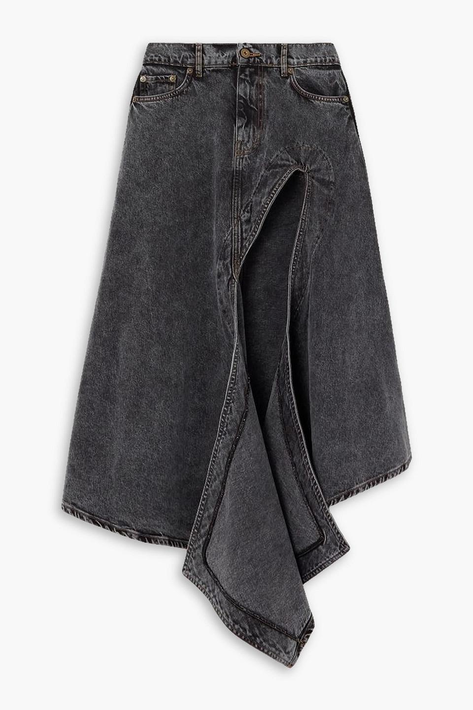 ワンピース Y PROJECT Women Mid Skirts 104DR006 BLUE Y. Project Mid-length skirts for Women | Online Sale up to
