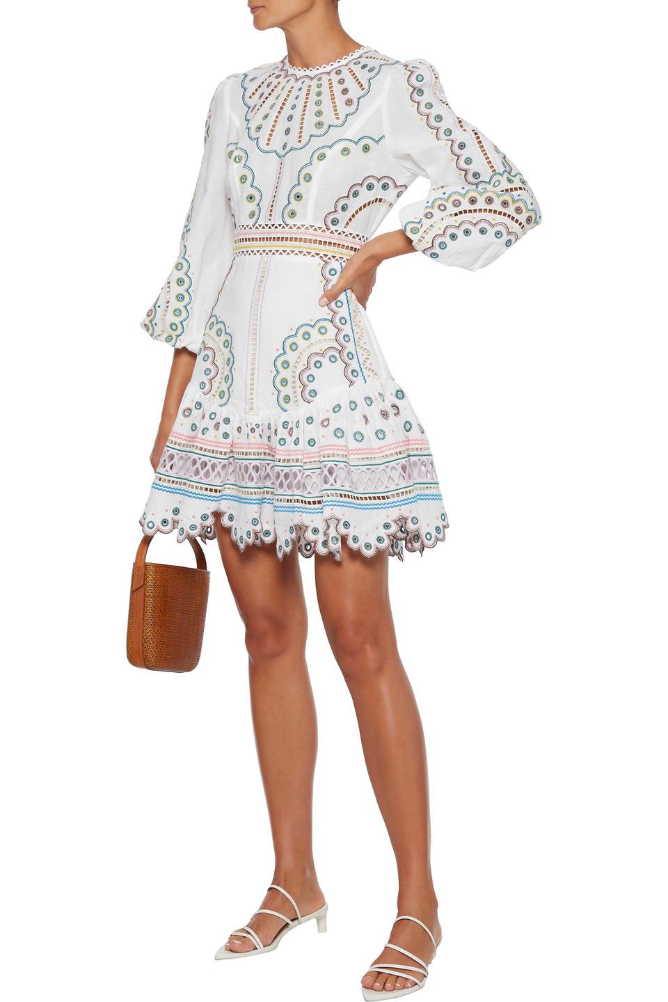 zimmermann broderie dress