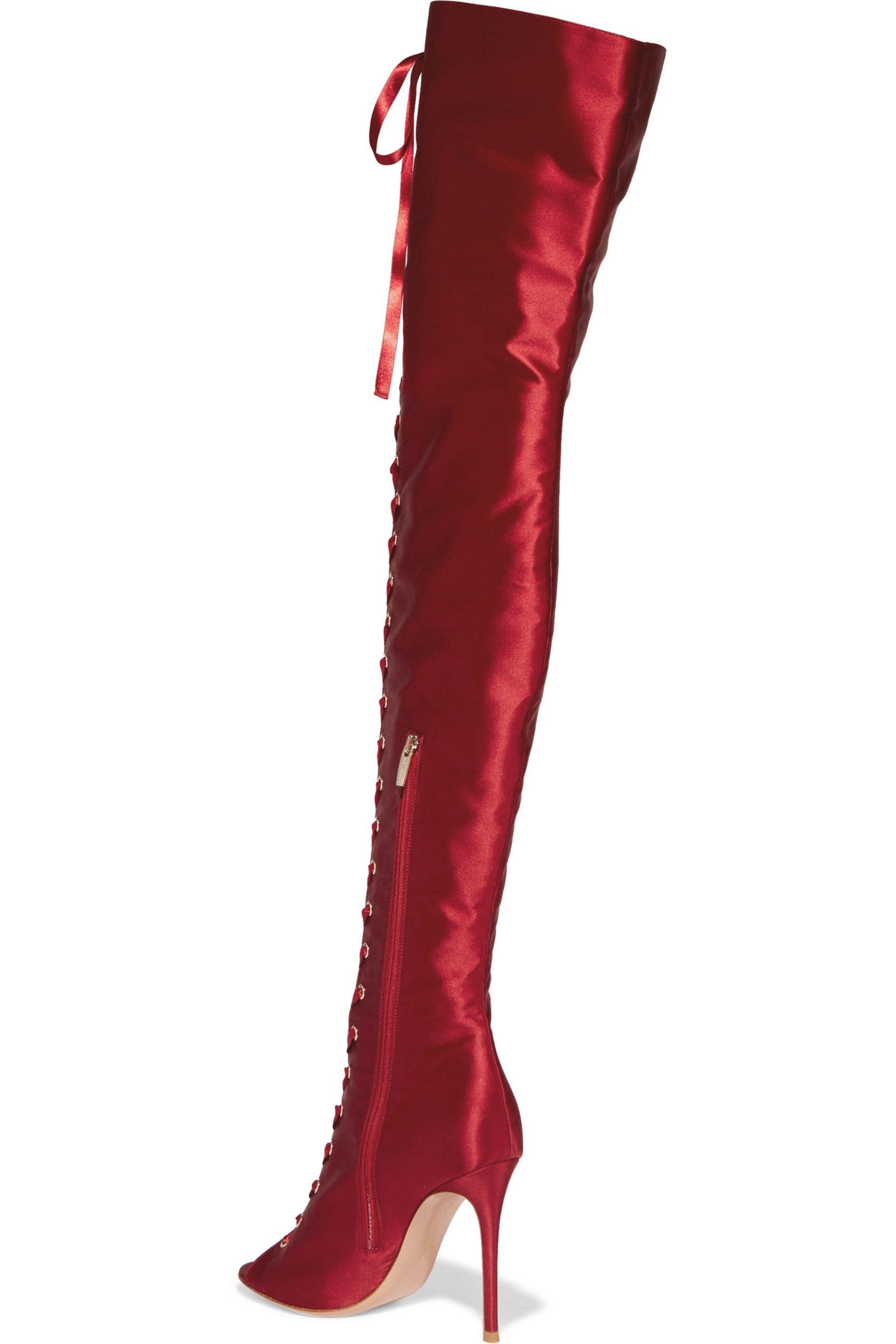 gianvito rossi red boots