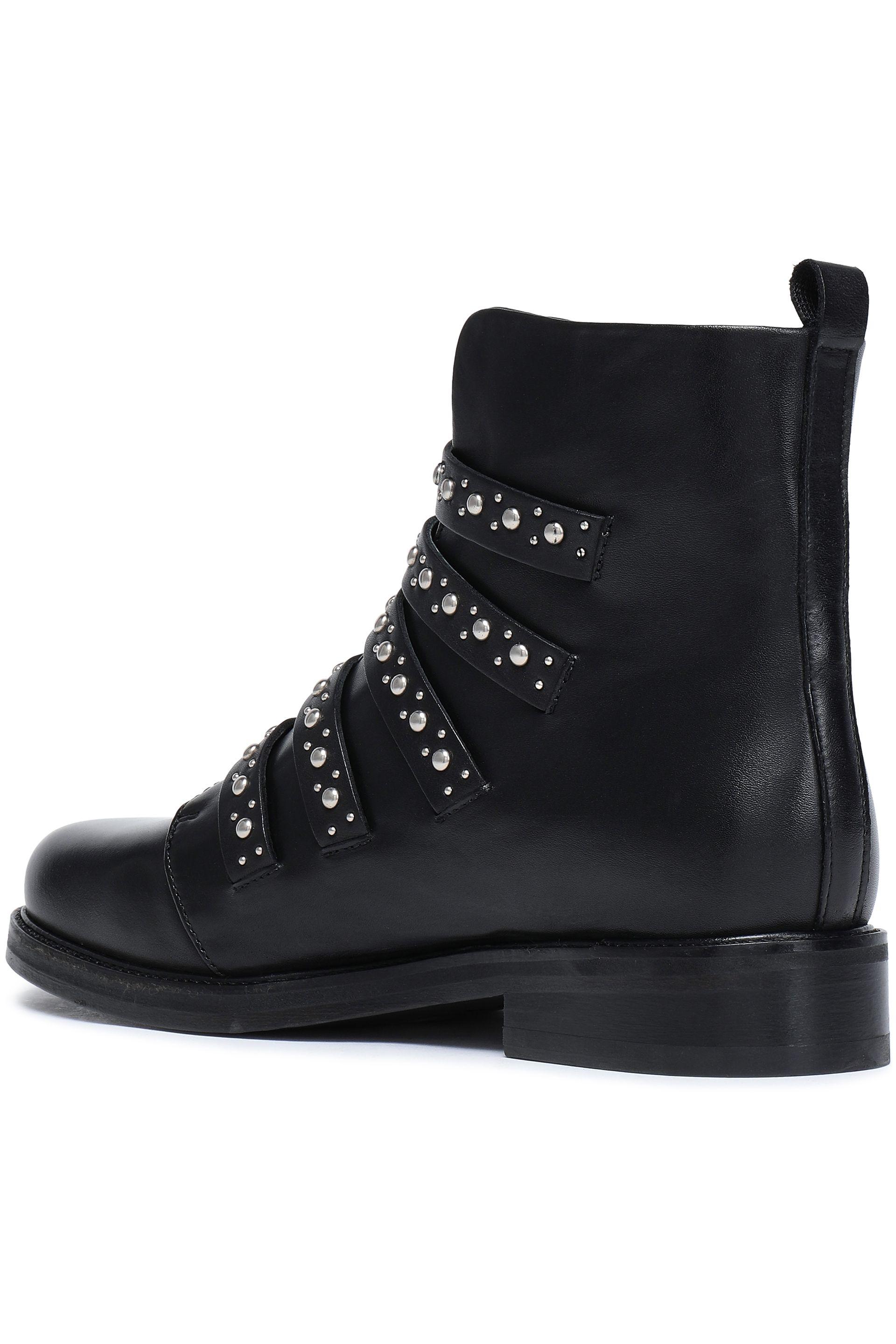 maje studded boots