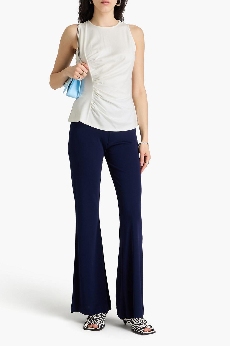 DIANE VON FURSTENBERG コットン ウール混 ノースリーブ リボン DVFGL4S002MRCBU_A1_533fbdd2-
