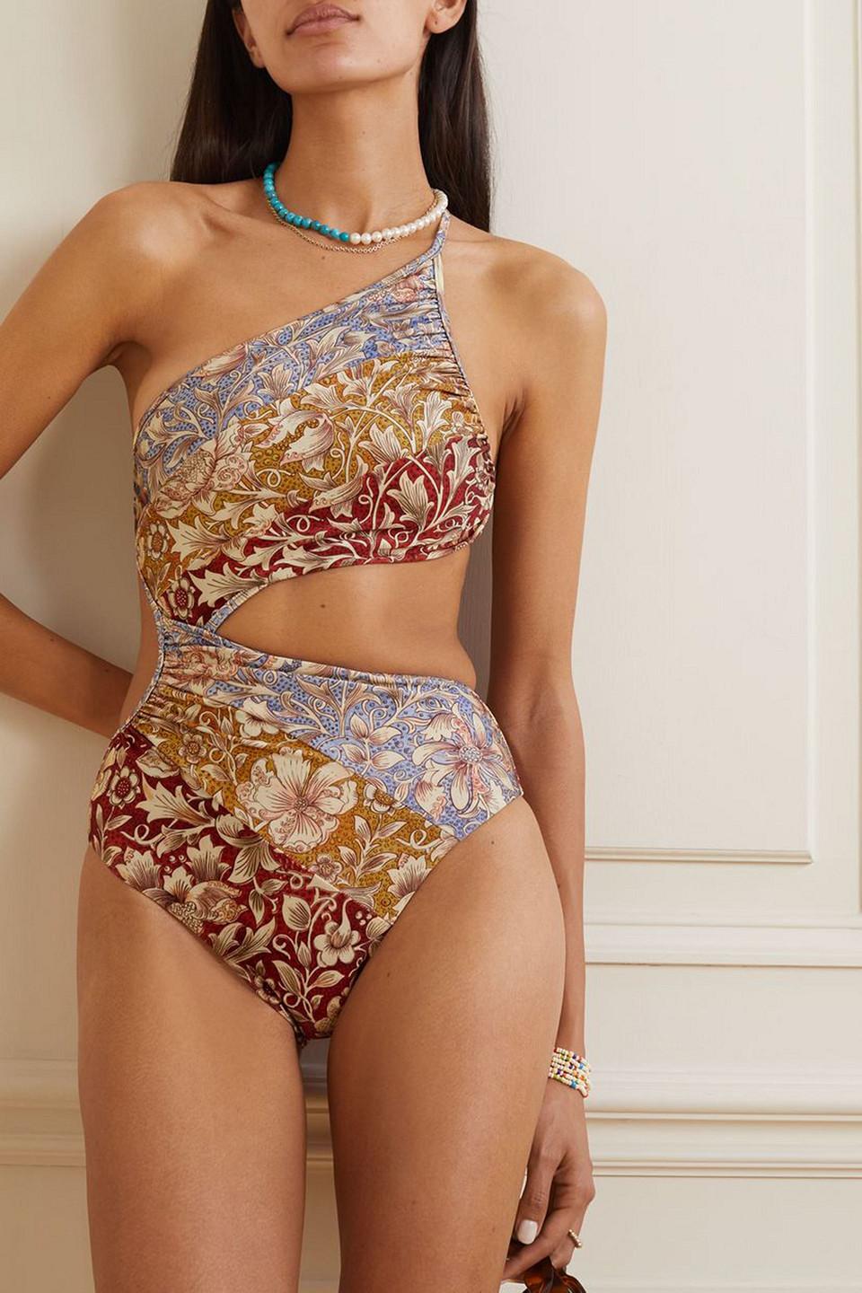 花柄★カットアウト★ワンピース水着★ ZIMMERMANN 楽天市場】花柄タンキニ スカート付きショーツ レースワンピース