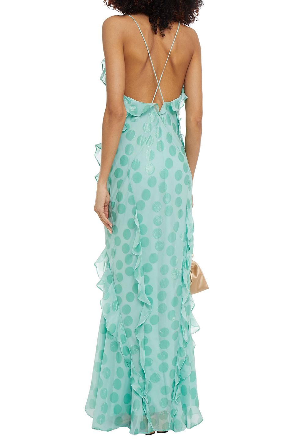 Silk-blend Maxi Slip Dress 