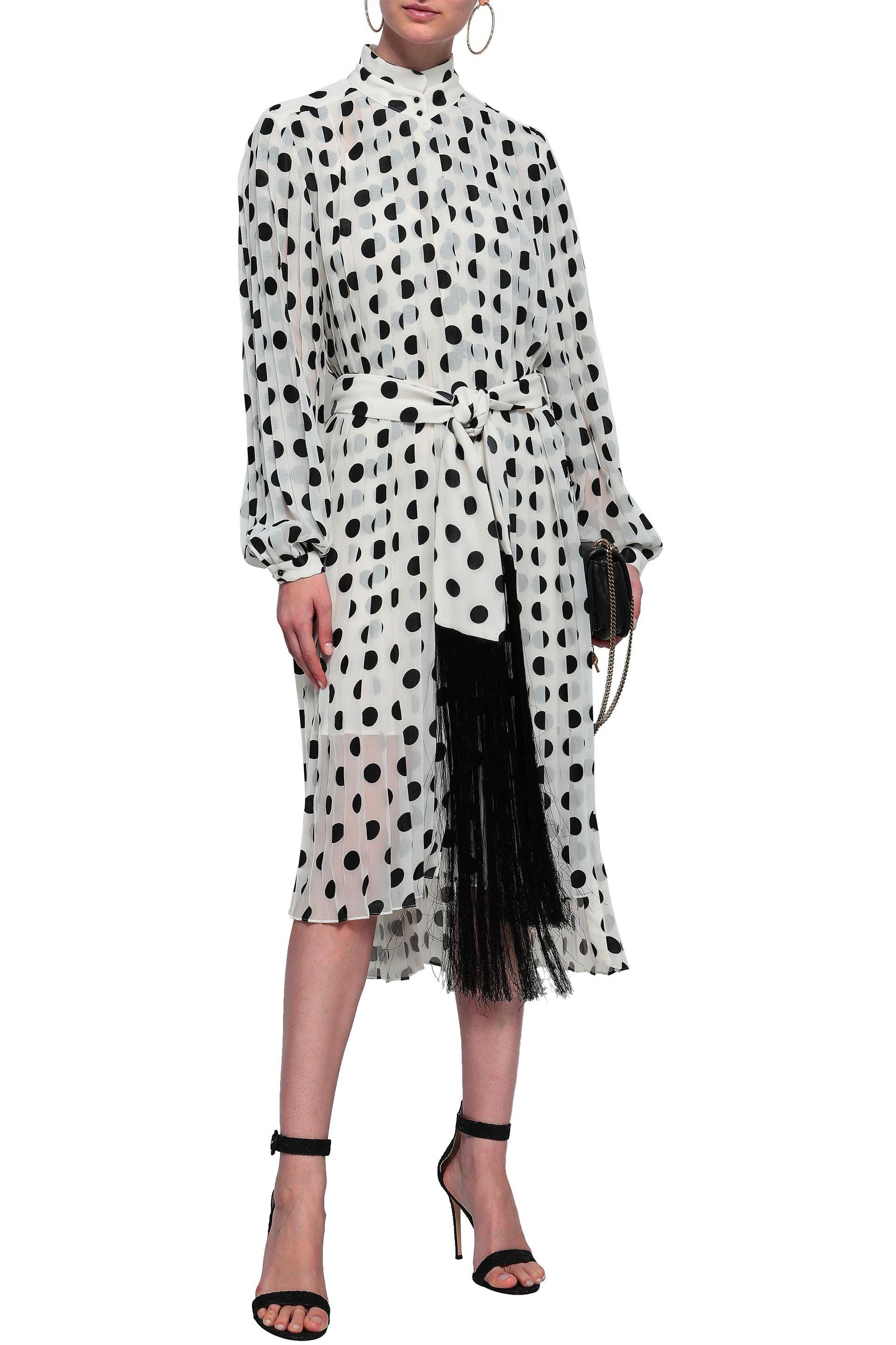 zimmermann pleated long sleeve midi