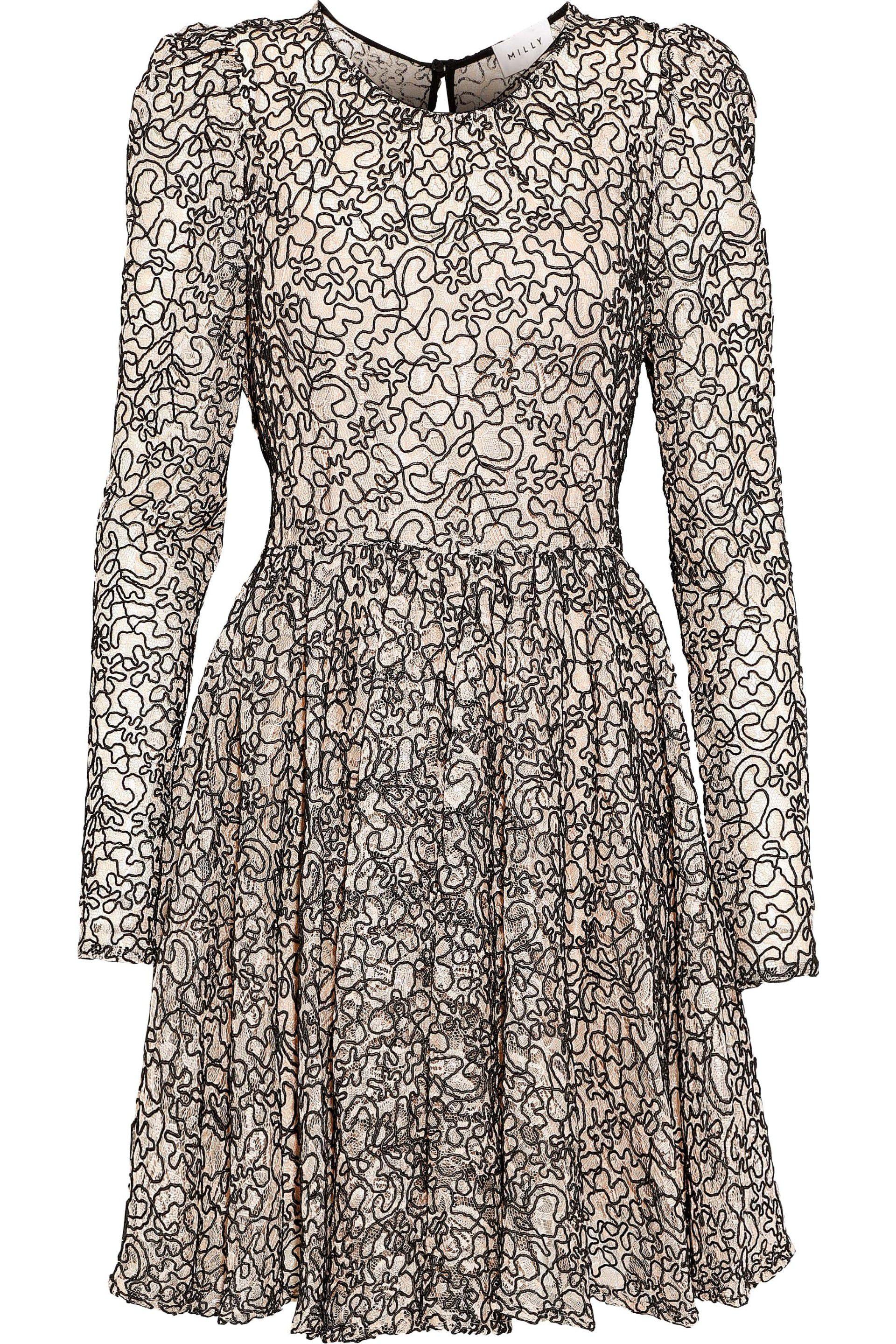 milly corded lace aria dress