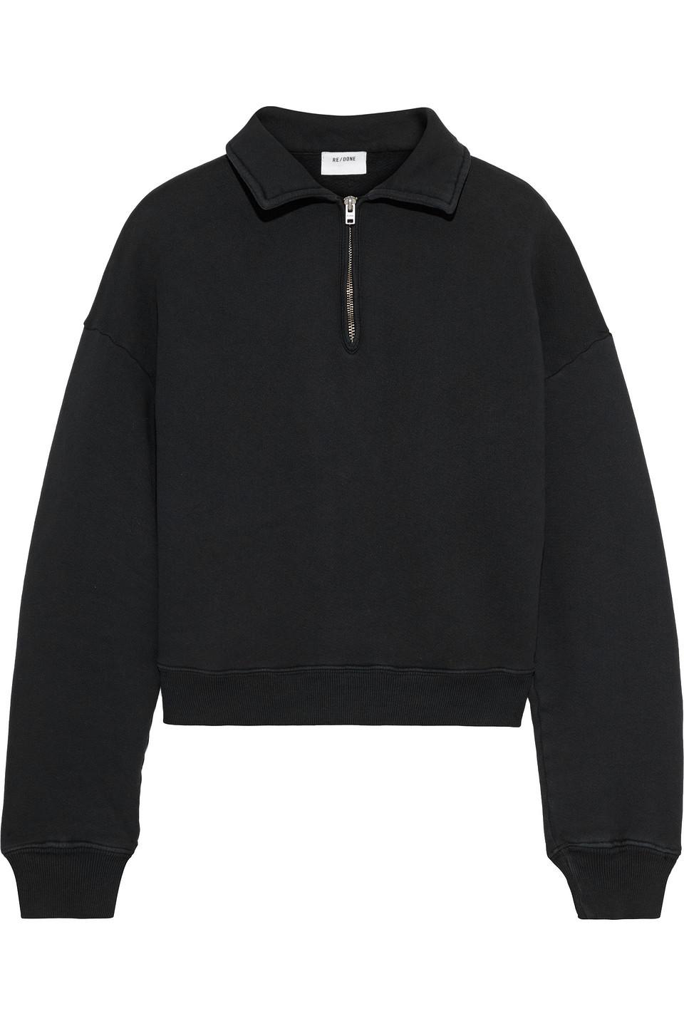 french terry cotton sweatshirt