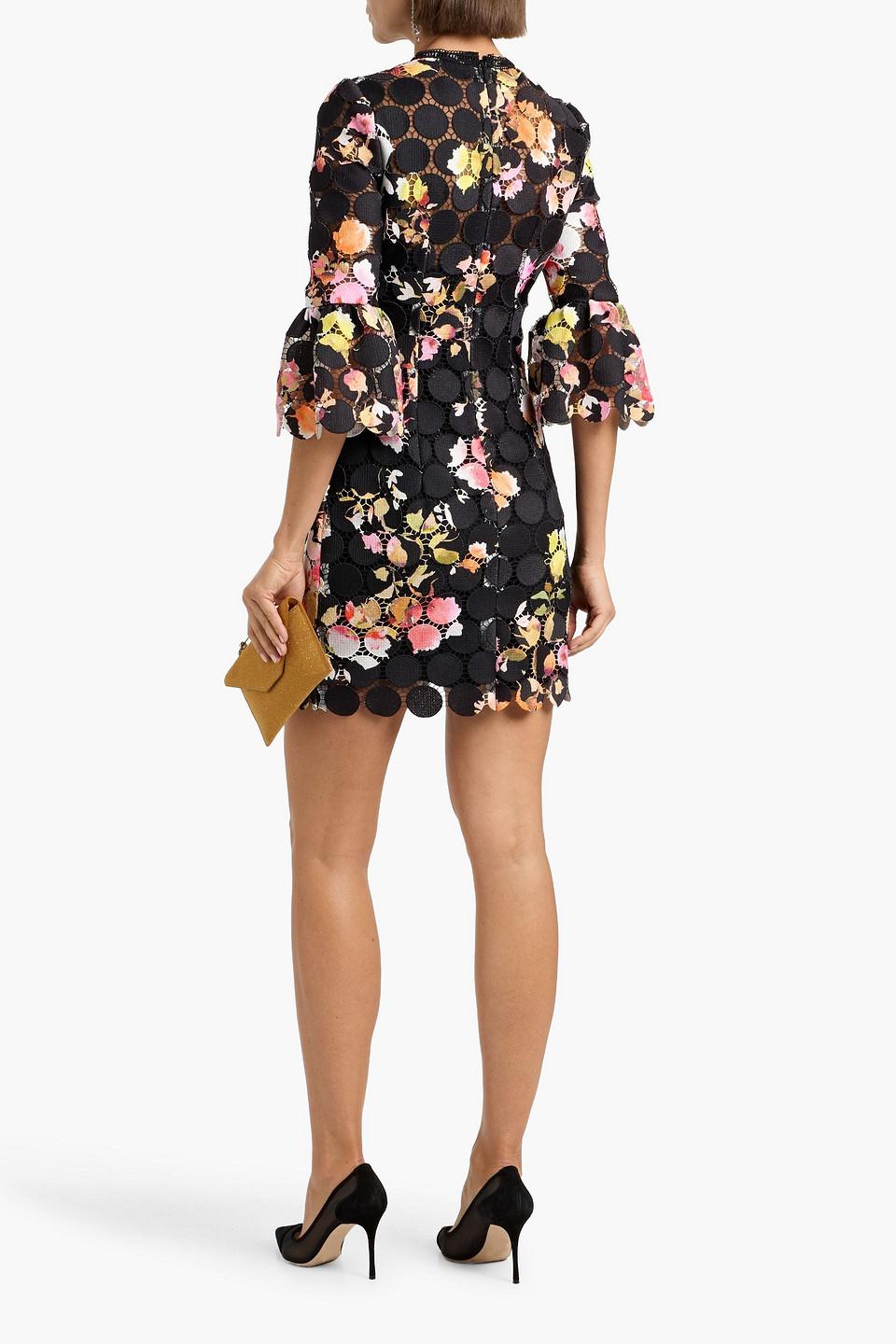 chinese dress ladies Peyton Lace Mini Dress by ML Monique Lhuillier