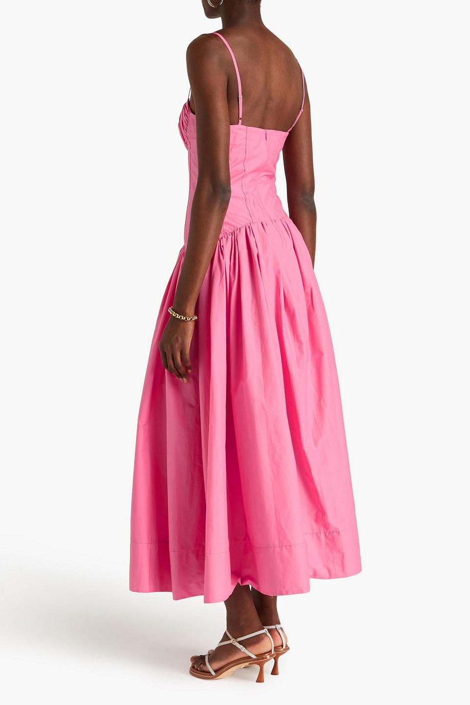 nicholas the label simie dress soft pink NICHOLAS Simie Dress in Soft Pink