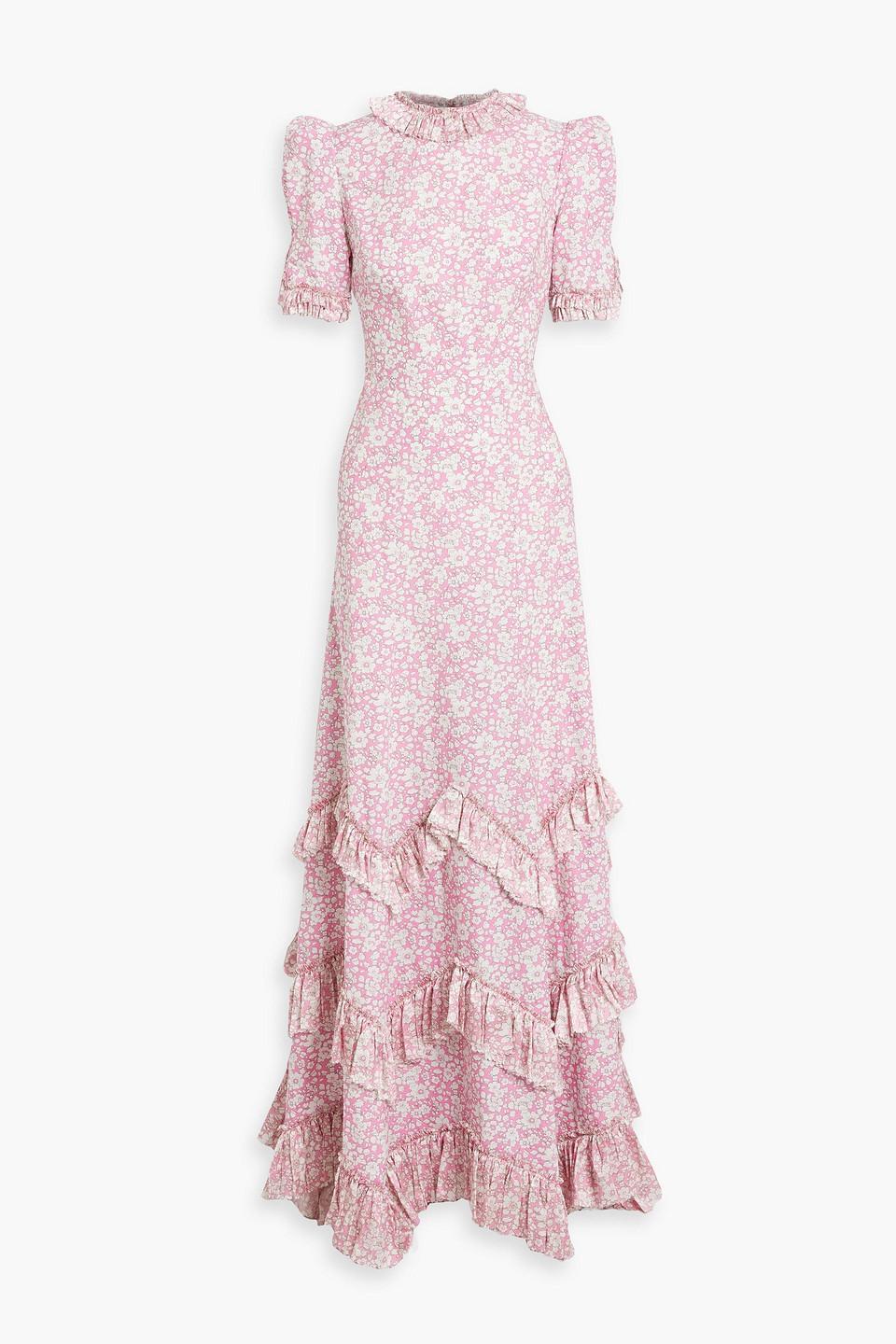 【THE VAMPIRE'S WIFE】The Wild Rose Dress The Vampire's Wife Wild Roses Cotton Dress | Liberty