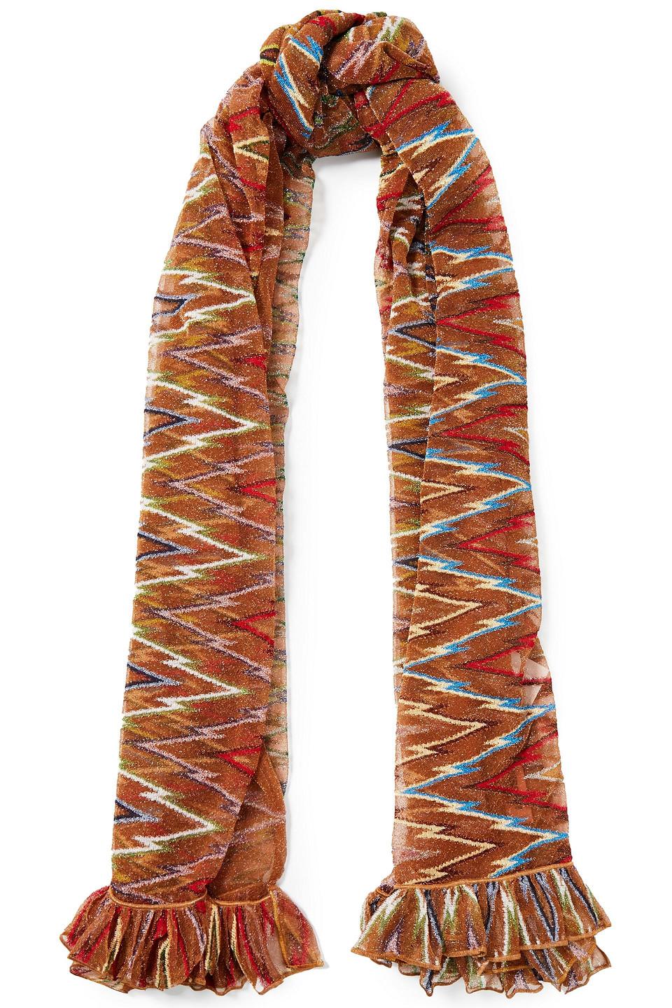 missoni knit scarf