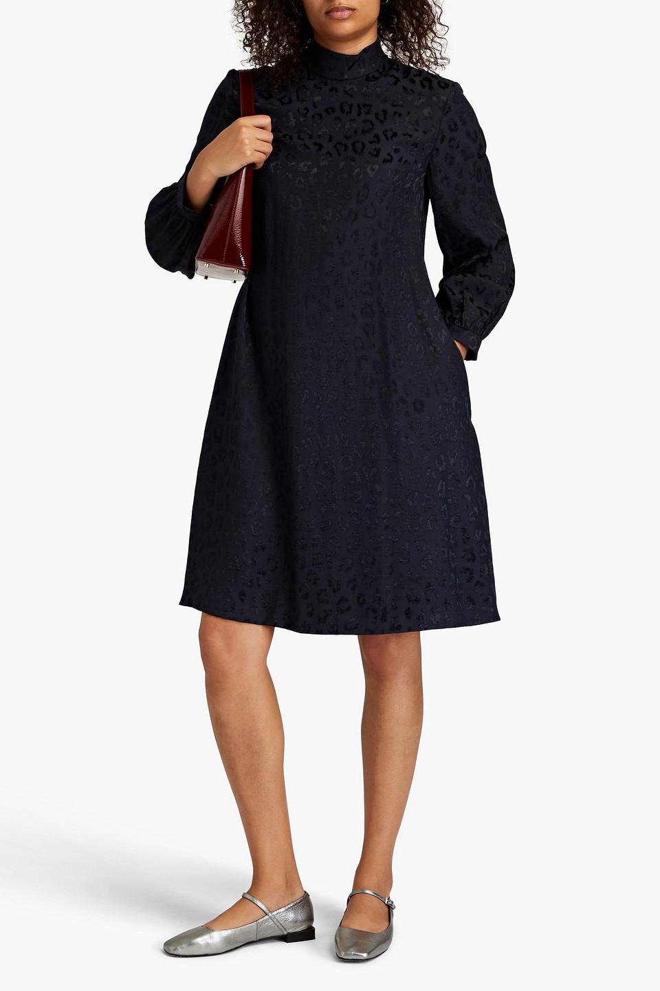Apc leopard cheap dress