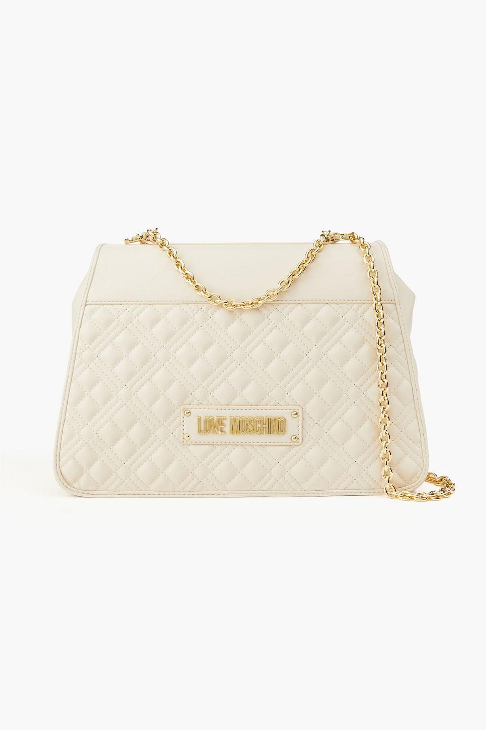 Love moschino diamond quilted crossbody bag sale